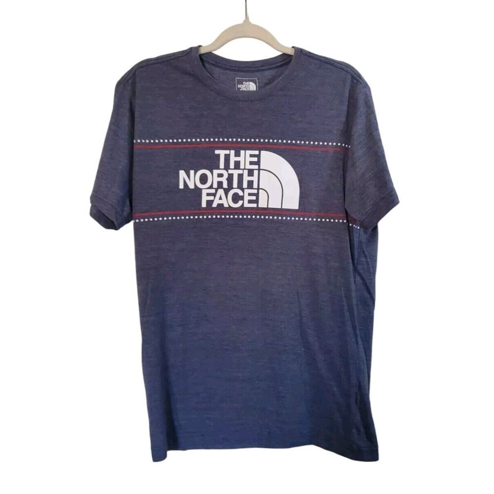 The North Face Half Dome Dark Gray Slim Fit T-shirt, Men's Size Large